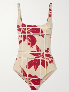 LORO PIANA Floral-print swimsuit